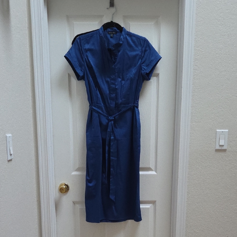 Universal Standard Classic Blue Midi Dress